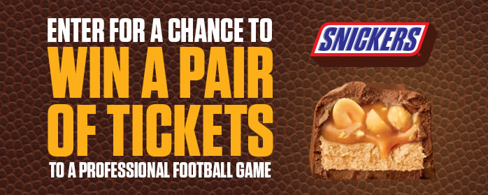 MARS Professional Football Tickets Sweepstakes