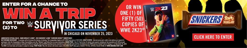 Enter for a Chance to Win a Trip to WWE Survivor Series