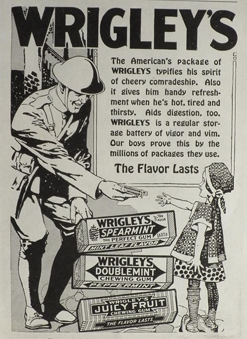 WWII Wrigley's Gum